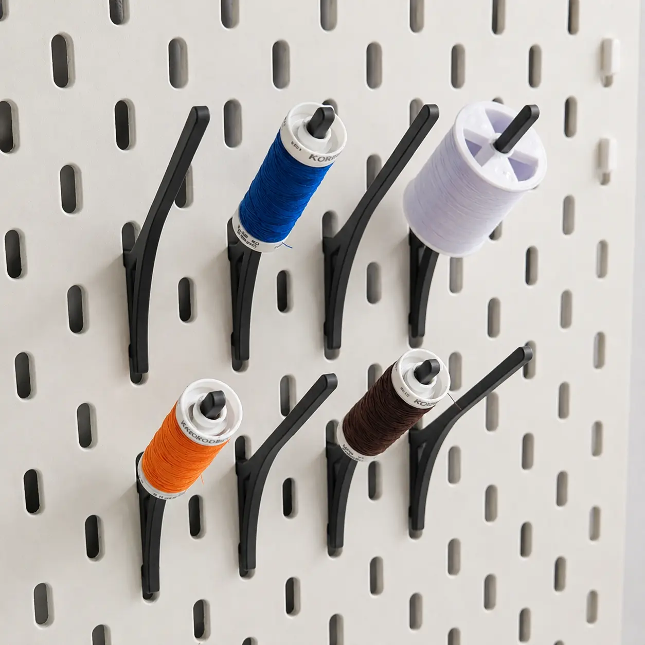 Thread Holders for IKEA Skadis Pegboard - Image 1