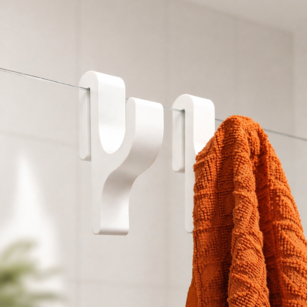 Shower Hooks for Towels