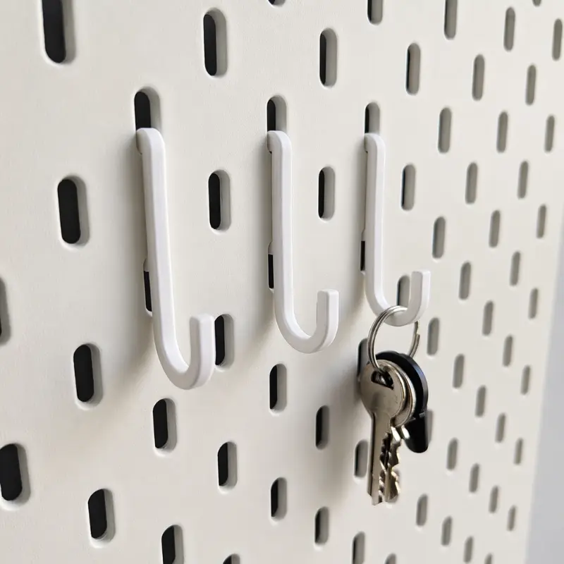 Hooks for IKEA Skadis Pegboard